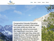 Tablet Screenshot of conservationcoef.org
